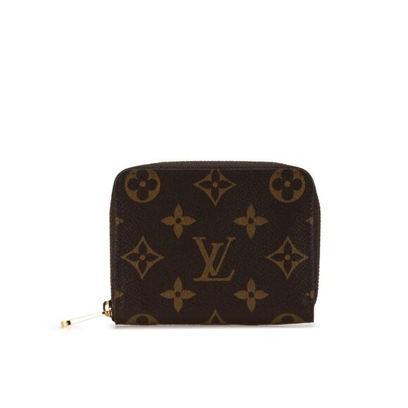 Loewe Handbags - Pre Loved Loewe Louis Vuitton Monogram Zippy Coin Purse Brown M60067